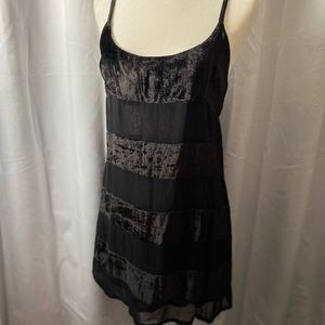 FRENCH CONNECTION velvet & silk mini.